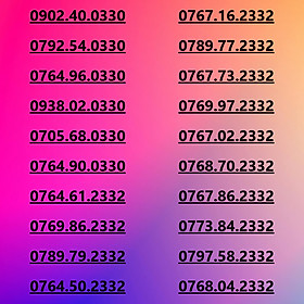 (VIP)Sim Mobifone đuôi 5335 tượng trưng cho sự sinh sôi, phát tài và tài lộc dư giả (CHƯA KÍCH HOẠT, PHẢI ĐK CHÍNH CHỦ)- HÀNG CHÍNH HÃNG