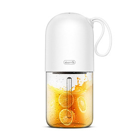 Máy xay sinh tố cầm tay không dây Deerma DEM NU01 dung tích 300ml - Hàng Chính Hãng