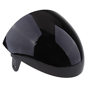 Black Tail Rear Seat Cowl Cover Fairing ABS  for Retro