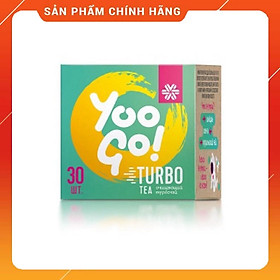 Trà thảo mộc YooGo TurboTea - Hỗ trợ tiêu hóa và giúp nhuận tràng.