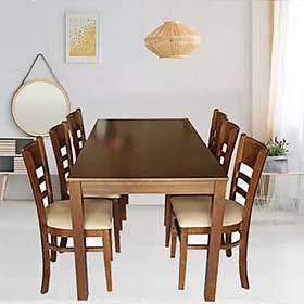 Mua Bộ Bàn ăn 6 ghế phong cách Hàn Quốc - Perfect B105