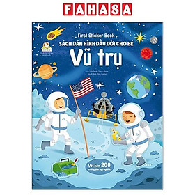 First Sticker Book - Sách Dán Hình Đầu Đời Cho Bé - Vũ Trụ