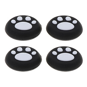 4x Analog Joystick Thumb Stick Silicone Caps for PSV1000/2000 White