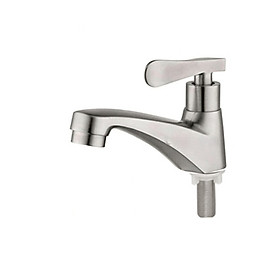 Vòi lavabo lạnh Inox SUS 304 - đẹp