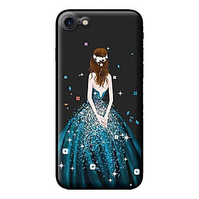 Ốp in cho iPhone 8 Cô Gái Váy Xanh - Hàng chính hãng