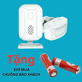 Chuông cửa báo khách chống trộm không dây hồng ngoại