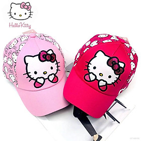 Mũ Lưỡi Trai Chống Nắng Họa Tiết Hoạt Hình Hello Kitty Thời Trang Mùa Hè Cho Bé YT3