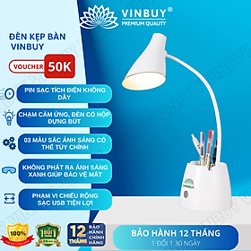 Mua Đèn Bàn Học Đọc Sách Cao Cấp  Đèn Bàn Làm Việc Sang Trọng (Học Sinh  Sinh Viên  Văn Phòng) LED Chống Cận 03 Chế Độ Ánh Sáng Bảo Vệ Mắt Có Hộp Bút Và Giá Để Điện Thoại - Hàng Chính Hãng - VinBuy