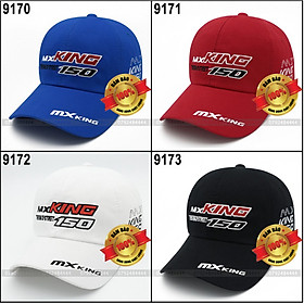 Nón XE MX.KING 4 màu TRẮNG ĐỎ XANH VÀ ĐEN bao chất nhìn bụi bặm, thích hợp việc đi phượt, đi bão cùng bạn bè, người yêu hay kể cả theo nhóm