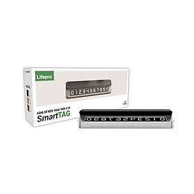 Bảng số điện thoại dành cho ô tô Lifepro SmartTAG