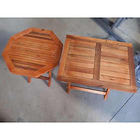 Mua Bàn xếp cafe  bàn gỗ xếp vỉa hè