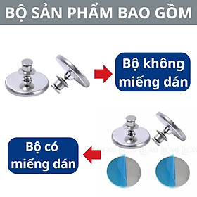 Mua Cặp Nam Châm Kẹp Rèm Cửa Khóa Rèm Có Thể Tháo Rời Điều Chỉnh Linh Hoạt Chống Rỉ Legaxi