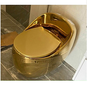 Mua Bồn cầu mạ vàng  Bệt mạ vàng quả trứng nhập khẩu GROVES R22 Gold