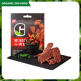 Thịt heo sấy kiểu Tây Bắc vị cay Tứ Xuyên 25gr