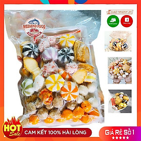 Đậu hủ phô mai, chả ghẹ, viên tôm hùm, viên trứng cá hồi cao cấp