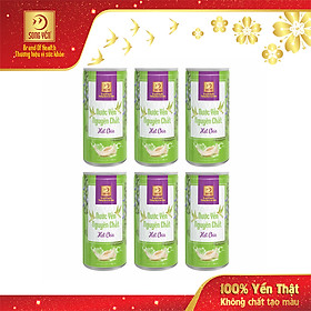 Nước Yến Nguyên Chất Hạt Chia Song Yến - Thùng 30 lon