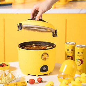 Mua Nồi Cơm Điện Mini Nấu Lẩu Đa Năng Vịt Vàng 1.8L Kula