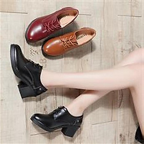 Đảm bảo chất lượng giày da giày công sở giao hàng nhanh giày thường chống trượt ins mới - đen