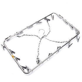COMBO MÓC CHÙM Inox chữ nhật 20 kẹp + 05 móc nhựa treo quần trẻ em ( TẶNG 10 móc nhôm treo quần áo trẻ em )