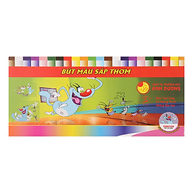 Bút Sáp Màu Thơm Ánh Dương AD077-2 - 18 Màu