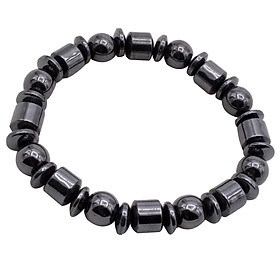 Geometric Black Stone Beads Yoga Men Women Fashion Bracelet Bangle Jewelry