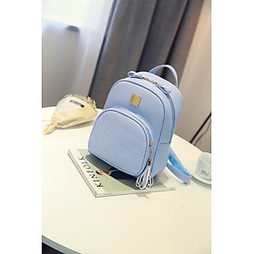 Balo Nữ Cao Cấp, Balo Hàn Quốc Họa Tiết Da Cá Sấu Cho Nữ Vải Nylon Chống Thấm, Ngăn Chứa Rộng Rãi