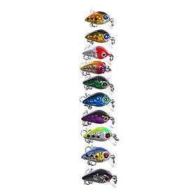 Hình ảnh Fishing Lures Crankbaits Hooks Minnow Bass Baits Tackle Length 1.0 Inch