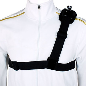 Single Shoulder Strap Mount Chest Harness Belt Adapter for GoPro Hero 1 2 3 3+ 4 Camera CN