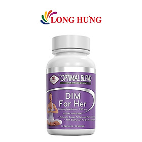 Viên uống Olympian Labs Dim For Her hỗ trợ sức khỏe phái nữ (30 viên) - Hàng chính hãng