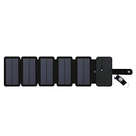 bộ sạc pin năng lượng mặt trời mini di động DIY 9W, tiện dụng cho những chuyến dã ngoại