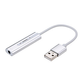 Bộ Chuyển Đổi Thẻ Âm Thanh USB Hi-Fi Magic Voice 7.1 Ch Giắc 3.5mm Cho Micrô Tai Nghe