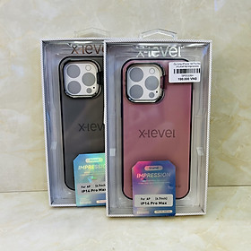 Ốp lưng X-level Impression Stand dành cho iPhone 14 Pro Max - hàng chính hãng