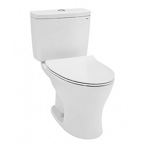 Mua Bồn Cầu TOTO CS735DT8 Hai Khối Nắp TC600VS. Công nghệ xả thẳng Tornado êm  mạnh mẽ - Vật liệu xây dựng Big H