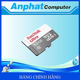 Mua Thẻ nhớ SanDisk Ultra microSDHC UHS-I 32GB 100MB/s Class 10 - Hàng chính hãng