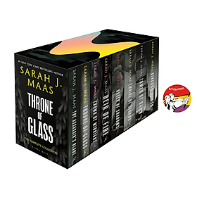 Sách - Throne of Glass Box Set (From Author of ACOTAR) by Sarah J. Maas | Fantasy Book Box Set