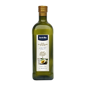Dầu Oliu nguyên chất Extra Virgin Olive Oil La Sicilia 1 lít Hàng chính
