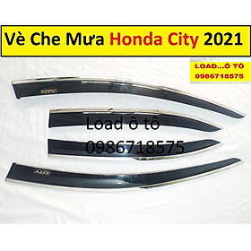 Vè Che Mưa Xe Honda City 2023-2021 Chỉ InoxCao Cấp Đẹp Nhất Thị Trường