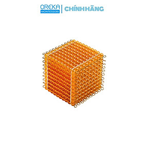 Đồ chơi trẻ em Oreka Montessori Một Khối 1000 cườm vàng - 0530300