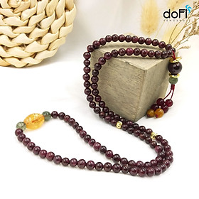 TRÀNG HẠT GRANAT LỰU ĐỎ PHỐI LU THỐNG CITRINE
