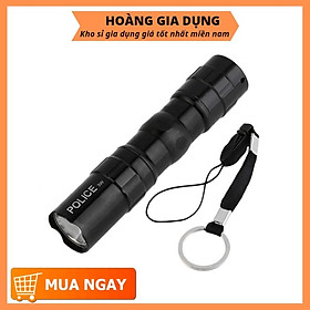 Mua Đèn Pin Siêu Sáng Chiếu Xa Mini Đa Năng Police 3W Cực Sáng H077