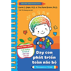 Sách Dạy Con Phát Triển Toàn Não Bộ - Sách thực hành