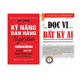 Hình ảnh Combo : Đọc Vị Bất Kỳ Ai + Kỹ Năng Bán Hàng Tuyệt Đỉnh