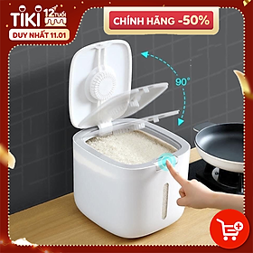 Thùng Đựng Gạo Cao Cấp 5kg & 10kg - Thùng Đựng Gạo...