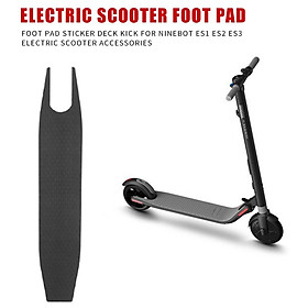 Tấm lót chân xe máy điện màu đen Tấm lót chân Miếng dán sàn Kick cho phụ tùng xe máy điện Ninebot Phụ kiện Màu xám: 1 tấm lót chân