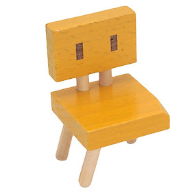 Mini Chair Collectibles Gift Wooden Chair for Bedroom Living Room Decoration