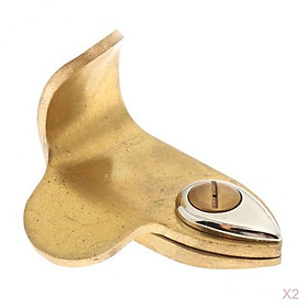 2pcs Right  Thumb Hook Rest for Saxophone Brass Finger Protectors