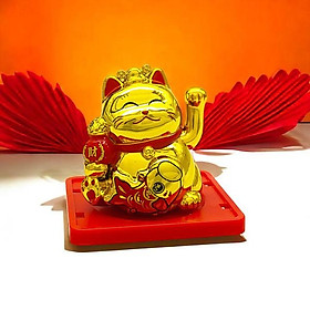 Tượng Mèo Thần Tài Vẩy Tay - WanLongDa 8013