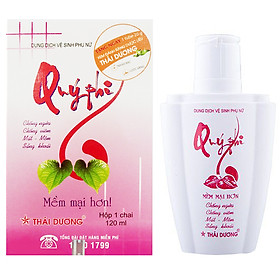 Dung Dịch Vệ Sinh Phụ Nữ Quý Phi (120ml) - Đỏ
