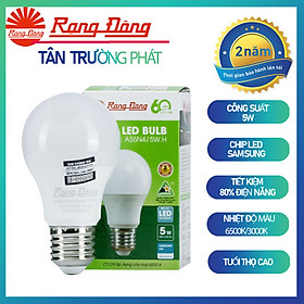 Mua Bóng đèn LED BULB tròn 5W Rạng Đông Model: A55N4/5W