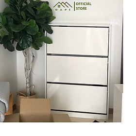 Mua Tủ Giày Gỗ Cánh Lật GAPI Tiết Kiệm Không Gian Sức Chứa 24 Đôi Giày - GP20